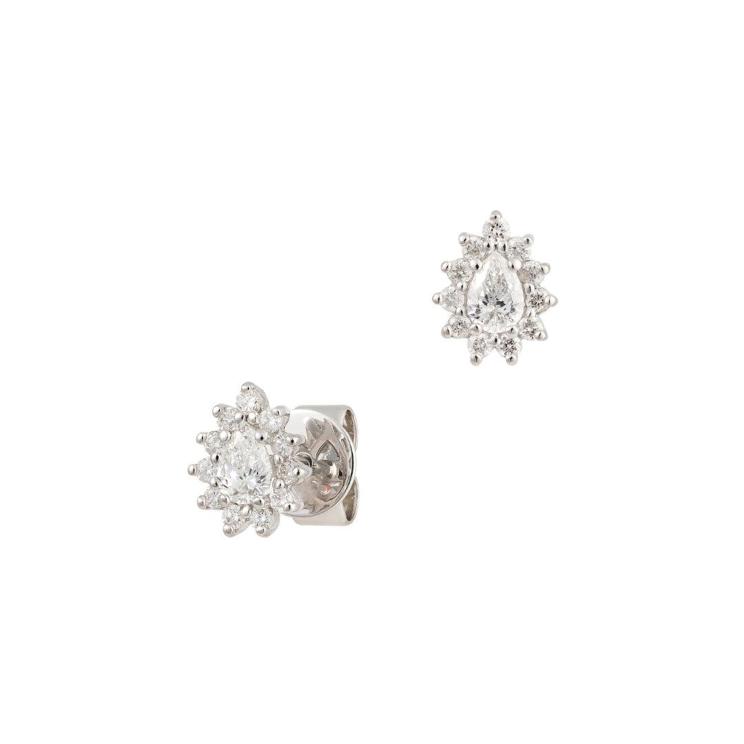 Brinco Gota em Diamantes 0.43cts