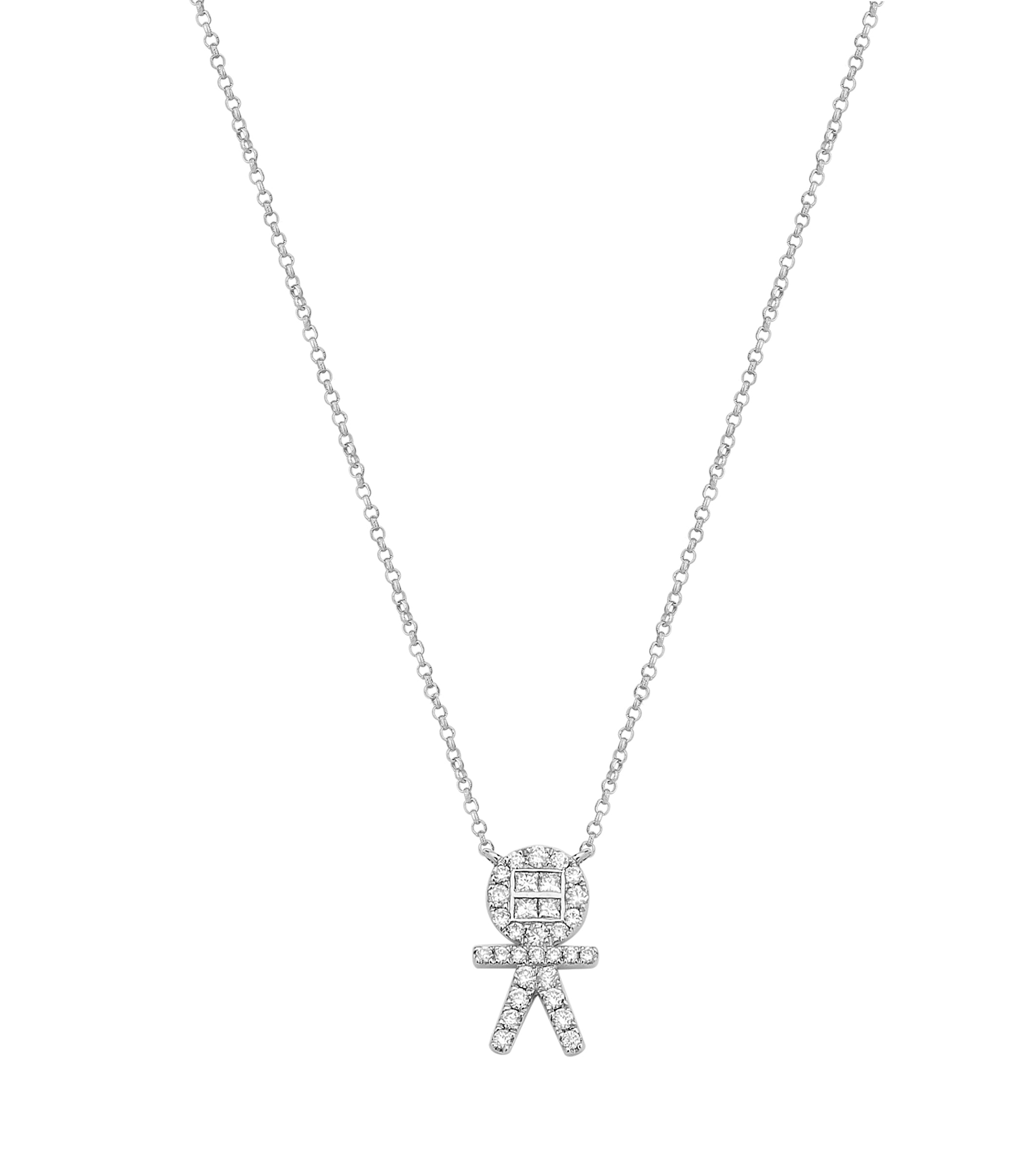 Colar Menino de Diamantes