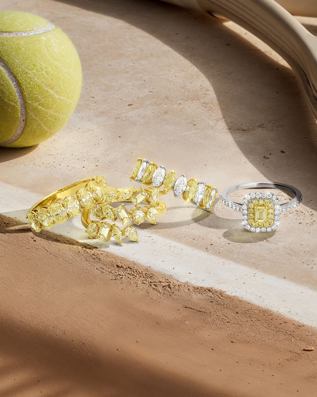 Anel Fancy Yellow
